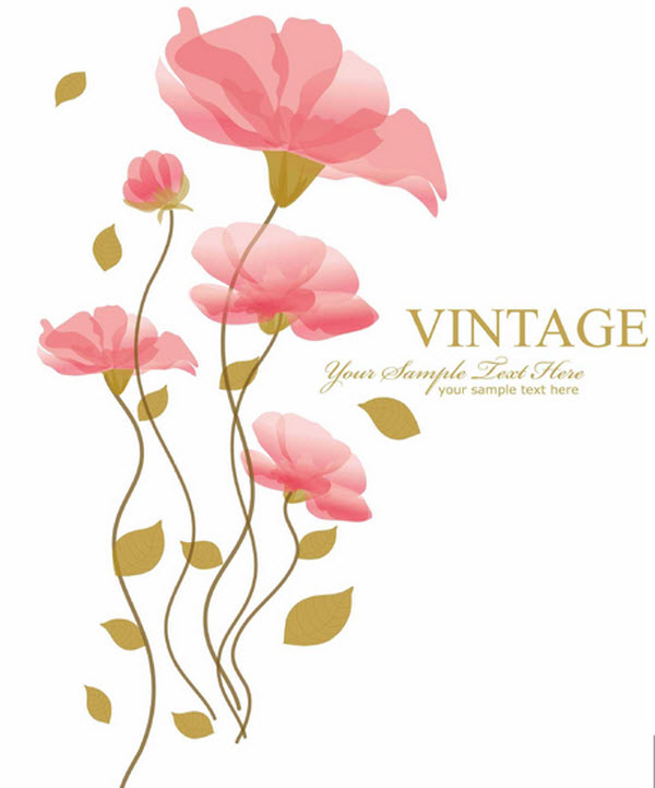 Decal dán tường Hoa anh thảo to